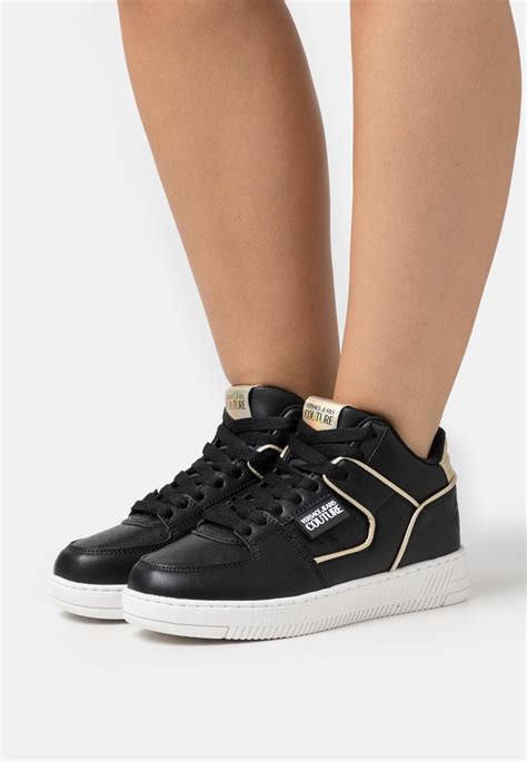 versace jeans sneakers alte black